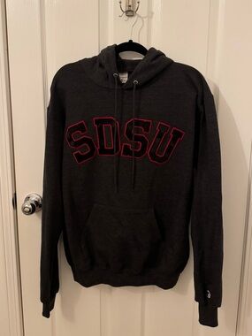 Grey SDSU Hoodie